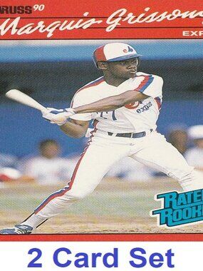 Marquis Grissom Baseball Card Collection